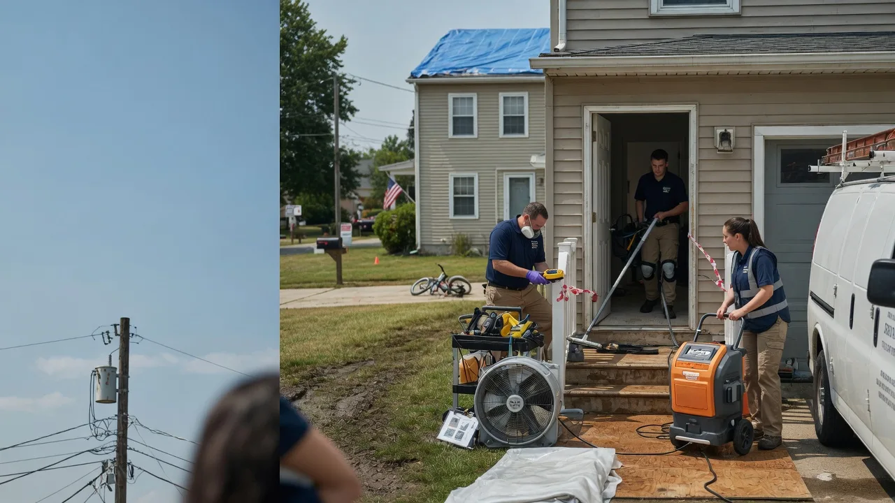 Water Damage Repair in East Freedom, PA near me